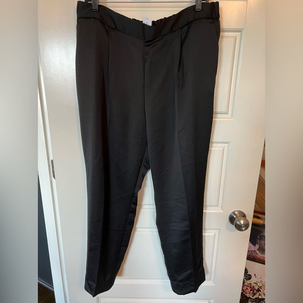 Banana Republic silk slacks, size large